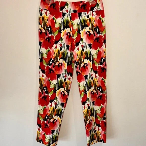 Krazy Larry Poppy Flower Pant