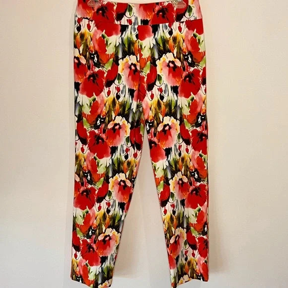 Krazy Larry Poppy Flower Pant