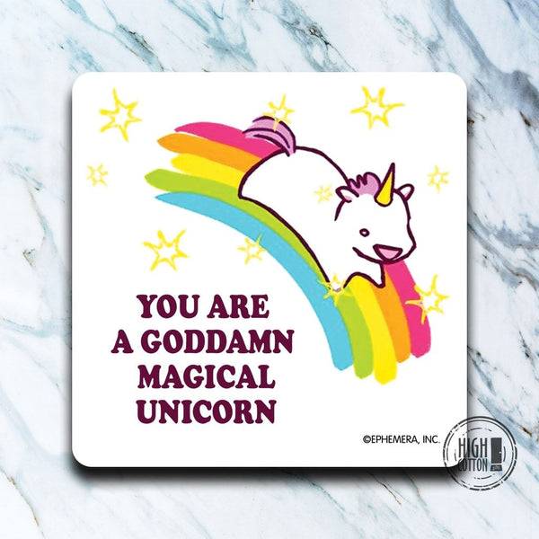 Posavasos altos de algodón