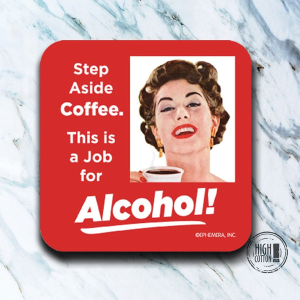 Posavasos altos de algodón