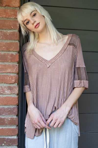 630 Becca Lightweight Ribbed Top