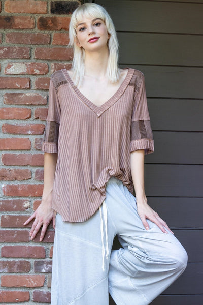 630 Becca Lightweight Ribbed Top