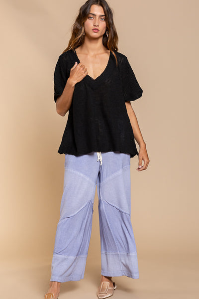 Annalei Waffle Knit Top