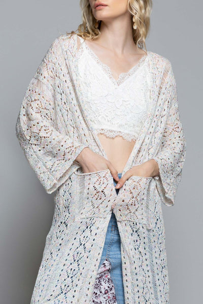 800 Rachelle Suéter ligero arcoíris