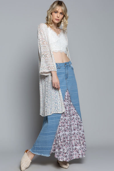 800 Rachelle Suéter ligero arcoíris