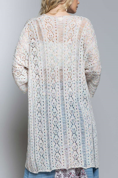 800 Rachelle Suéter ligero arcoíris