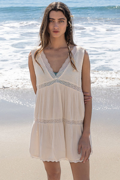 Sleeveless Waffle Knit Top