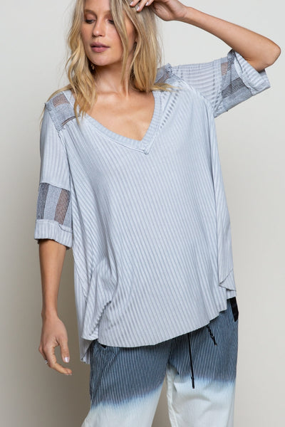 630 Becca Lightweight Ribbed Top