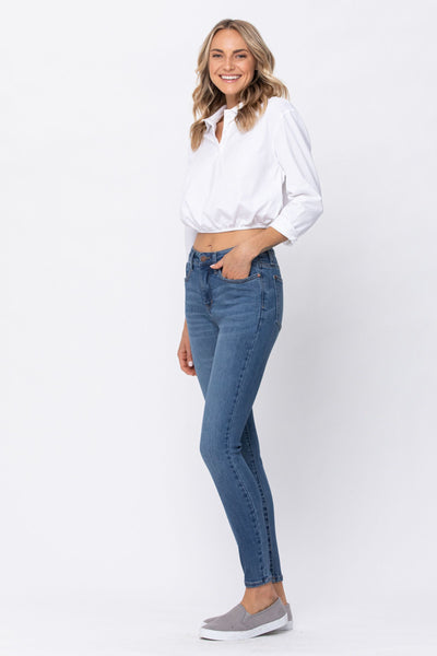 88212 Gemma Hi-Waist Skinny Control Top Judy Blue Jeans