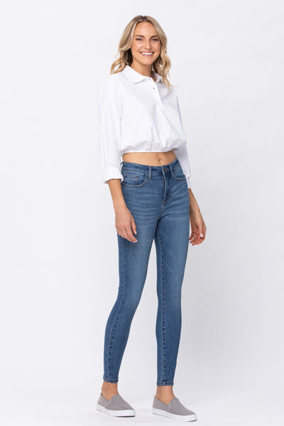 88212 Gemma Hi-Waist Skinny Control Top Judy Blue Jeans