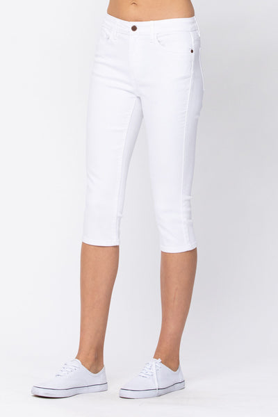 82292   Kathy Mid-Rise Capri by Judy Blue Jeans