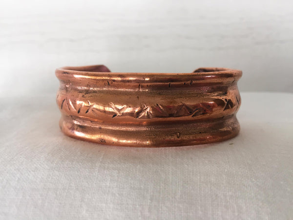 Brazalete de cobre TH-Cuff para antorcha y martillo