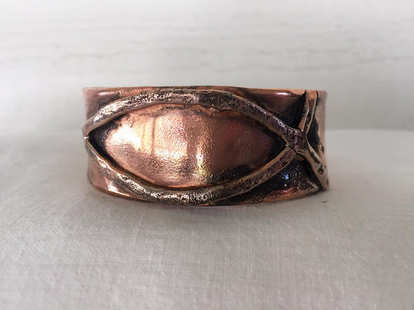 Brazalete de cobre TH-Cuff para antorcha y martillo