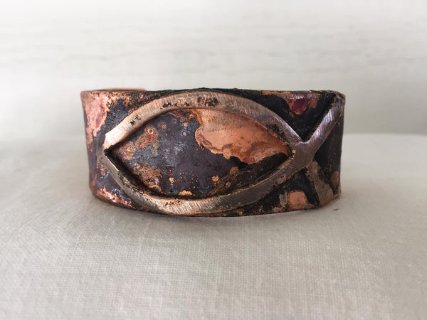 Brazalete de cobre TH-Cuff para antorcha y martillo