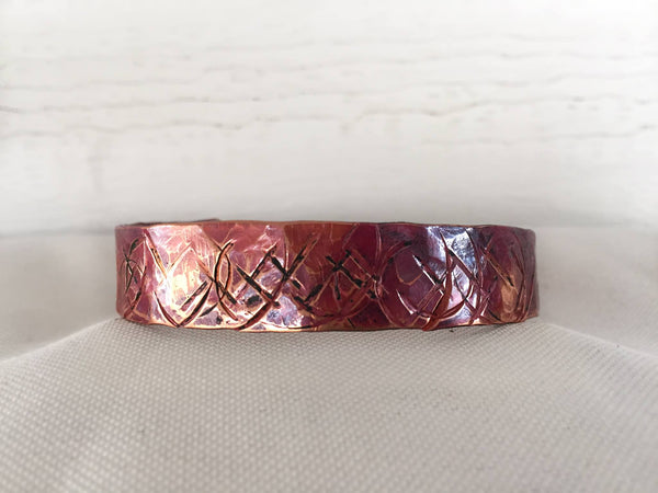 Brazalete de cobre TH-Cuff para antorcha y martillo
