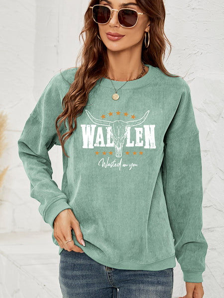 Sudadera con gráfico Wasted on You - ¡EXCLUSIVO EN LÍNEA!