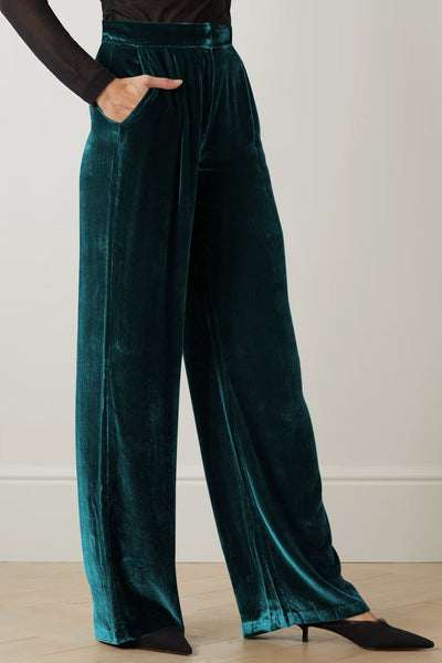Double Take Loose Fit High Waist Long Pants with Pockets - ONLINE EXCLUSIVE!