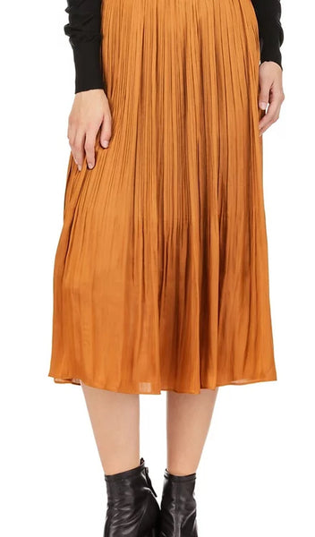 597346 Kayla Whiskey Crinkle Skirt