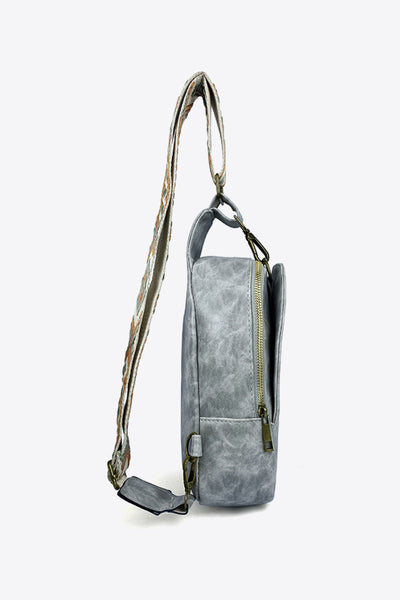 Adjustable Strap PU Leather Sling Bag - ONLINE EXCLUSIVE!