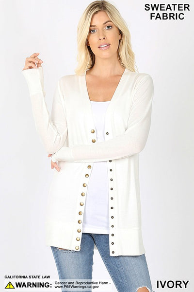 2069 Suéter con botones a presión Adelaine