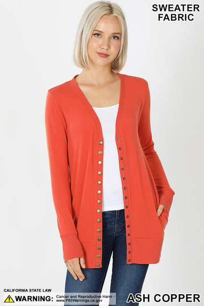 2069 Suéter con botones a presión Adelaine