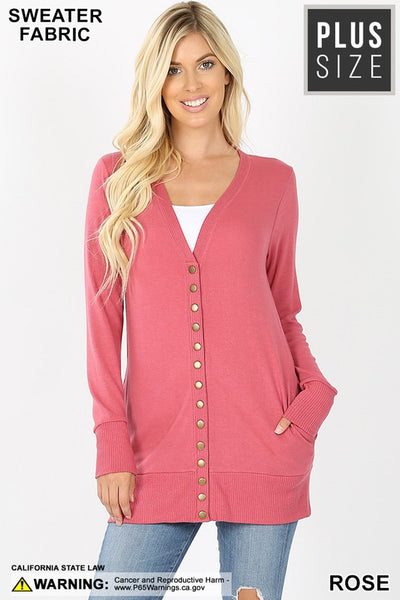 2069 Suéter con botones a presión Adelaine