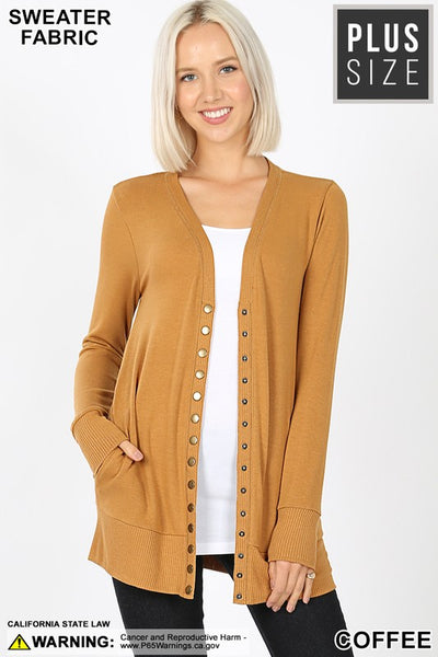 2069 Suéter con botones a presión Adelaine