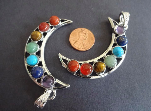 4773 Chakra Moon Necklace