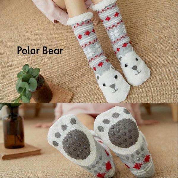 103020 Christmas Stocking Stuffer Fuzzy Socks