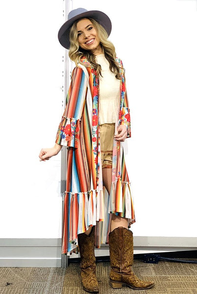 Genevieve Serape Duster