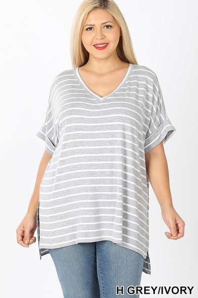 2327 Brinna Striped Top