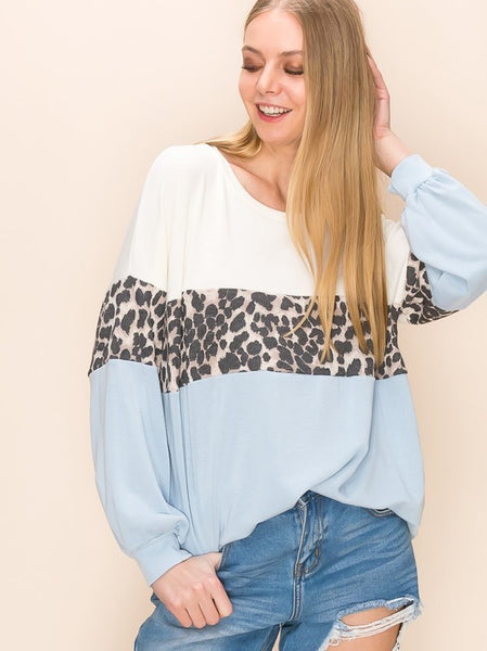 20841 Katy Cute Relaxed Pull Over Sweatshirt