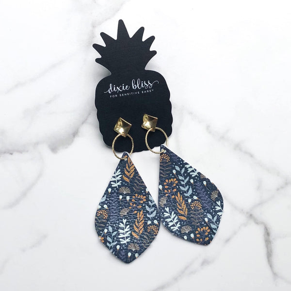 1495 Valencia in Autumn Earrings by Dixie Bliss