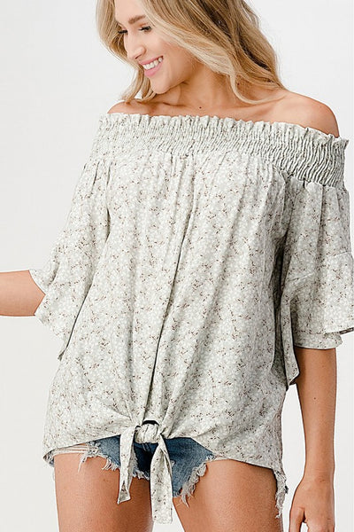 5073 Isabella Off Shoulder Blouse