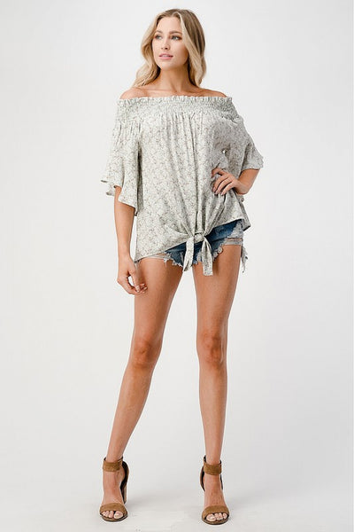 5073 Isabella Off Shoulder Blouse