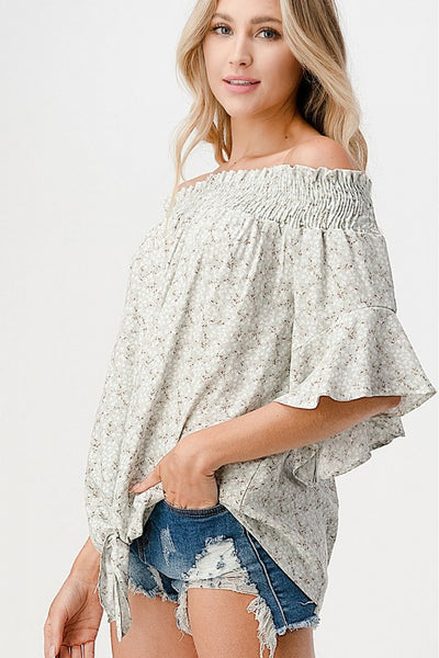 5073 Isabella Off Shoulder Blouse