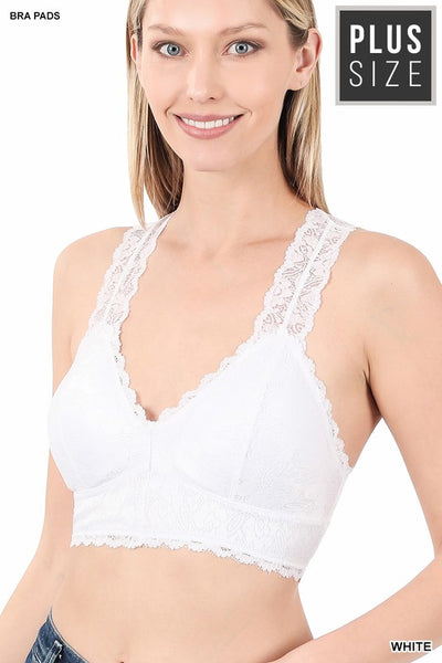 6324 Bralette de encaje elástico Brandi