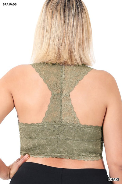 6324 Bralette de encaje elástico Brandi