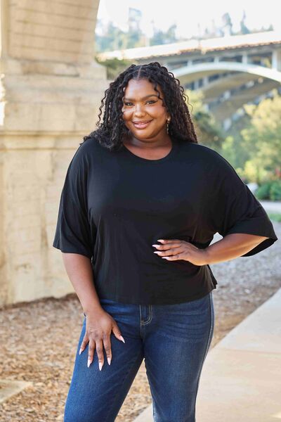 Kit Round Neck Drop Shoulder T-Shirt - ONLINE EXCLUSIVE!