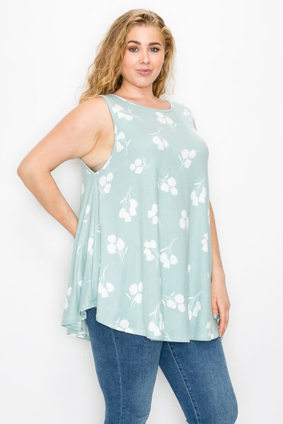 50122 Beverly Print Top