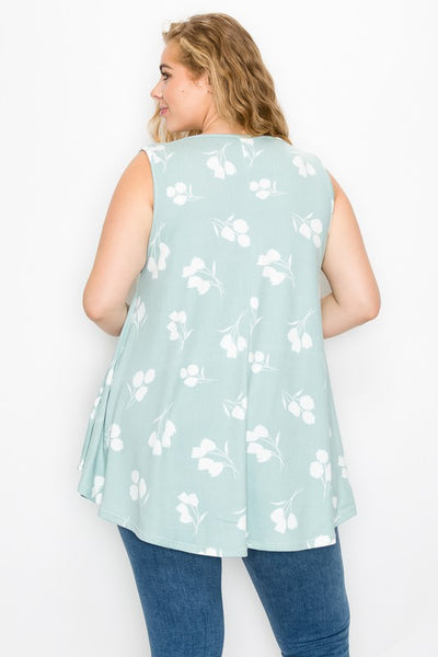 50122 Beverly Print Top