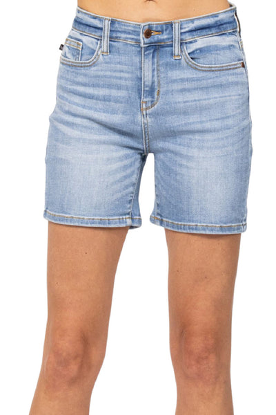 Tennessee Hi-Rise Light Wash Judy Blue Shorts