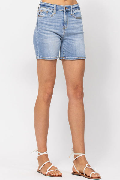 Tennessee Hi-Rise Light Wash Judy Blue Shorts