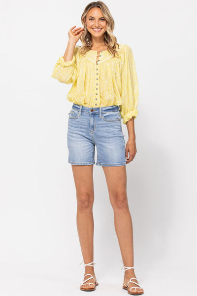 Tennessee Hi-Rise Light Wash Judy Blue Shorts