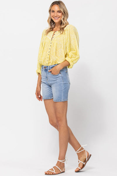 Tennessee Hi-Rise Light Wash Judy Blue Shorts