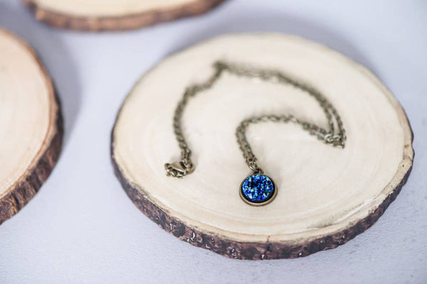 327 Constance Circle Druzy Necklace