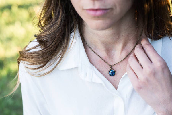 327 Constance Circle Druzy Necklace