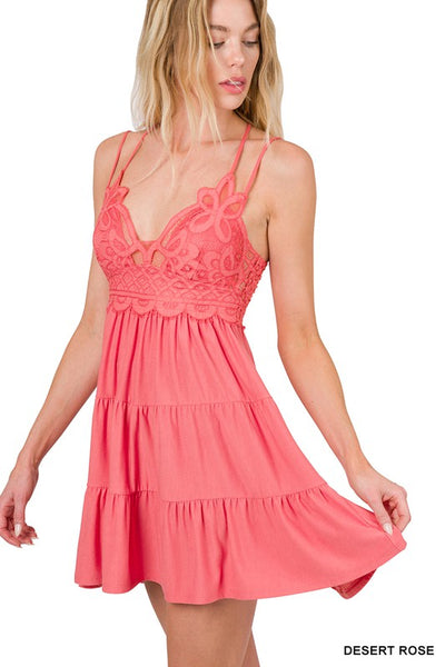 6348 Symphony Multi-Tiered Bralette Top/Dress - Reg & Plus!