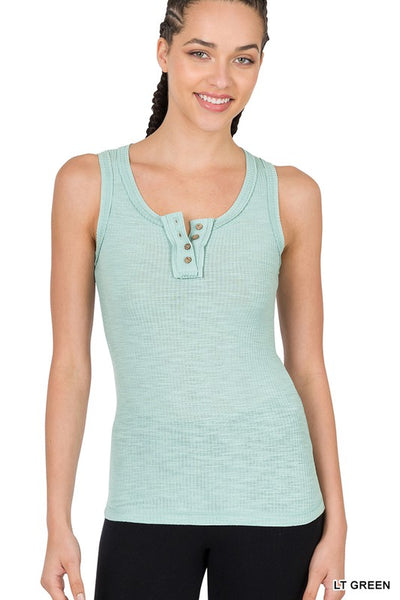 3159 Tish Ribbed Tank Top - Reg Only!