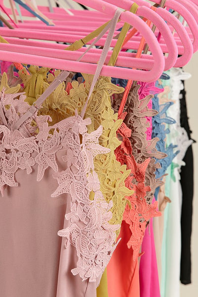 Hattie Lace Cami w/ Adjustable Straps